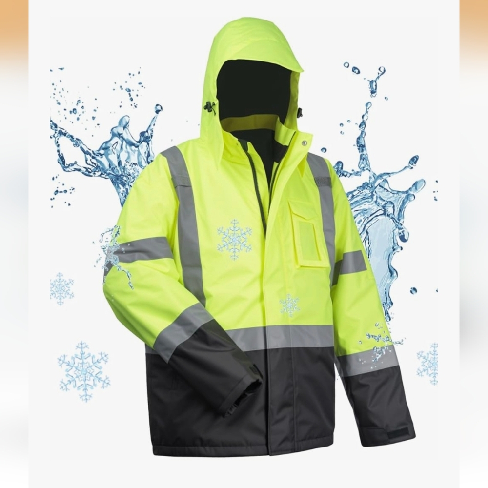 NWT TOOLANT WATERPROOF SAFETY JACKETS